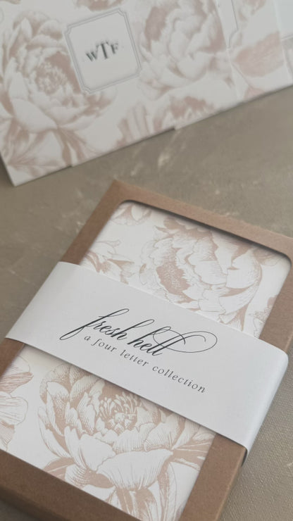 Stationery Notecard Gift Set - Fresh Hell, A Four Letter Collection