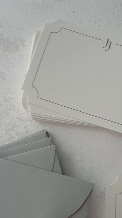 Personalized Stationery Gift Set for Her | Thank You Cards - Style 4902