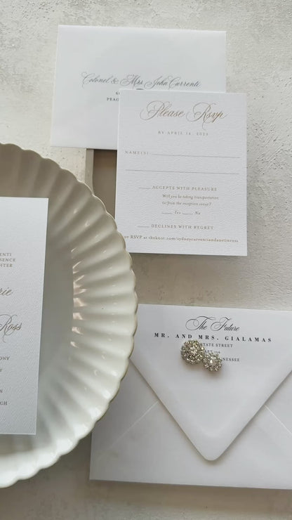 Foil Wedding Invitations | Style 2427