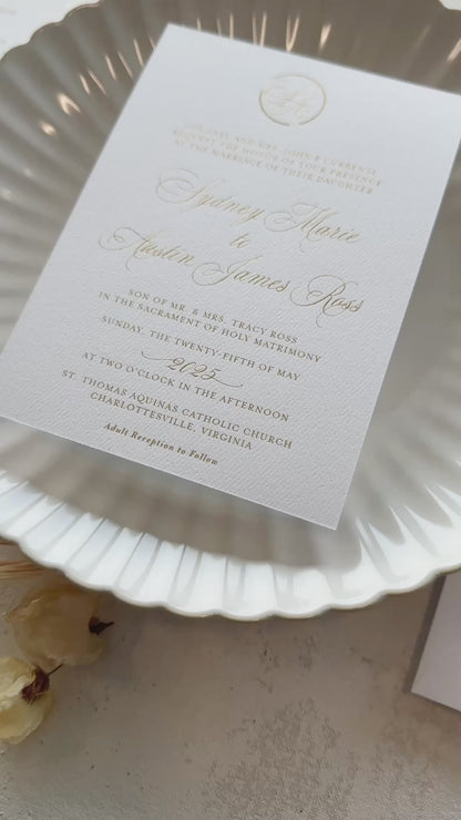 Foil Wedding Invitations | Style 2427